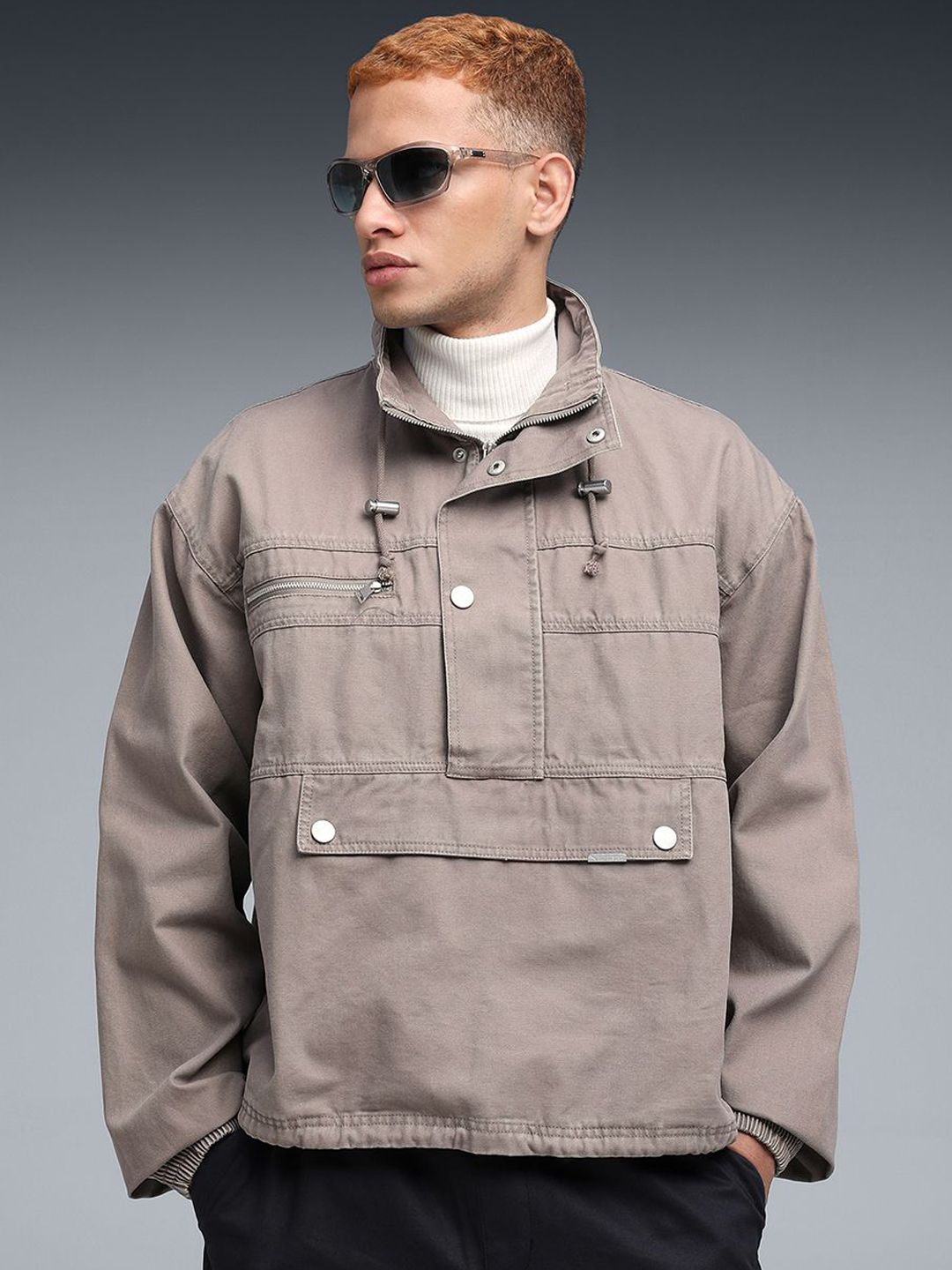 Puma Men x REPRESENT Mock Collar Solid Tailored Jacket