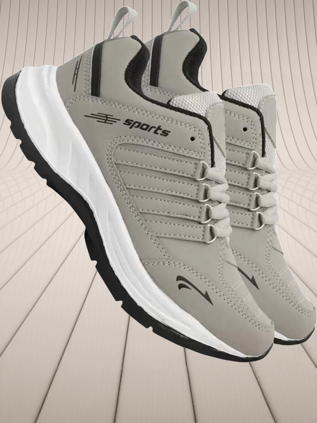 HOTSTYLE Men Mesh Running Non-Marking Shoes