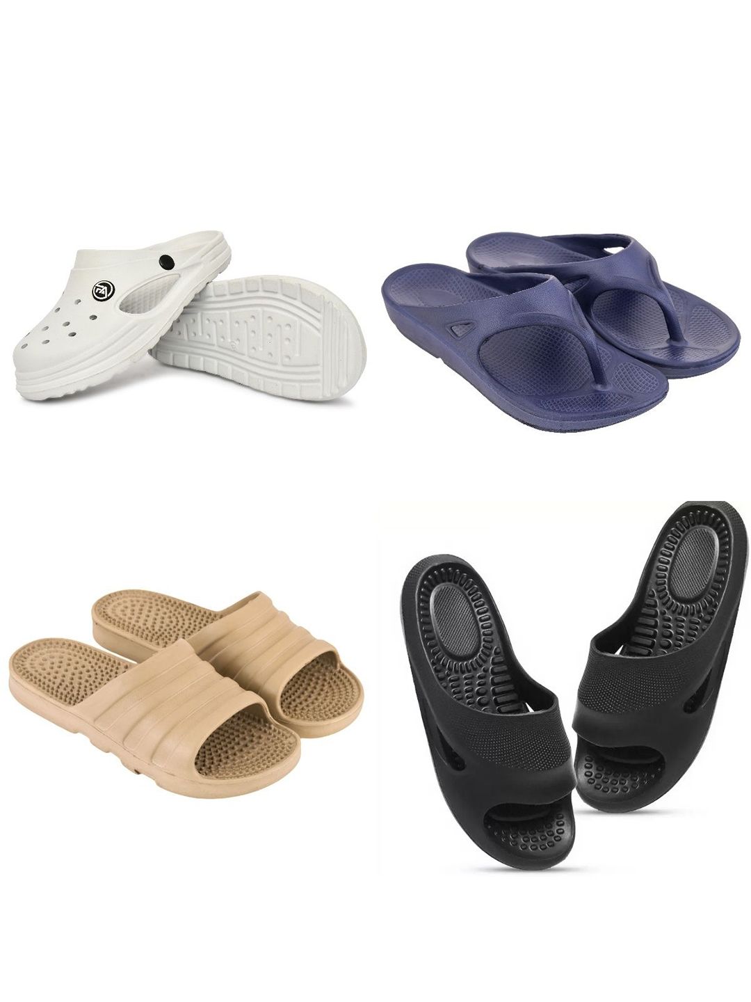 Feel alive Set of 4 Ultra-Comfortable Lightweight Sliders