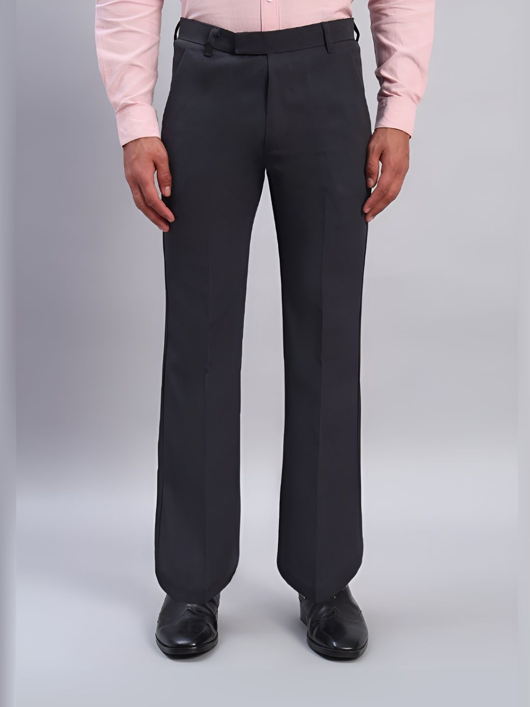 AXNIS Men Relexed Easy Wash Slim Fit Formal Trousers