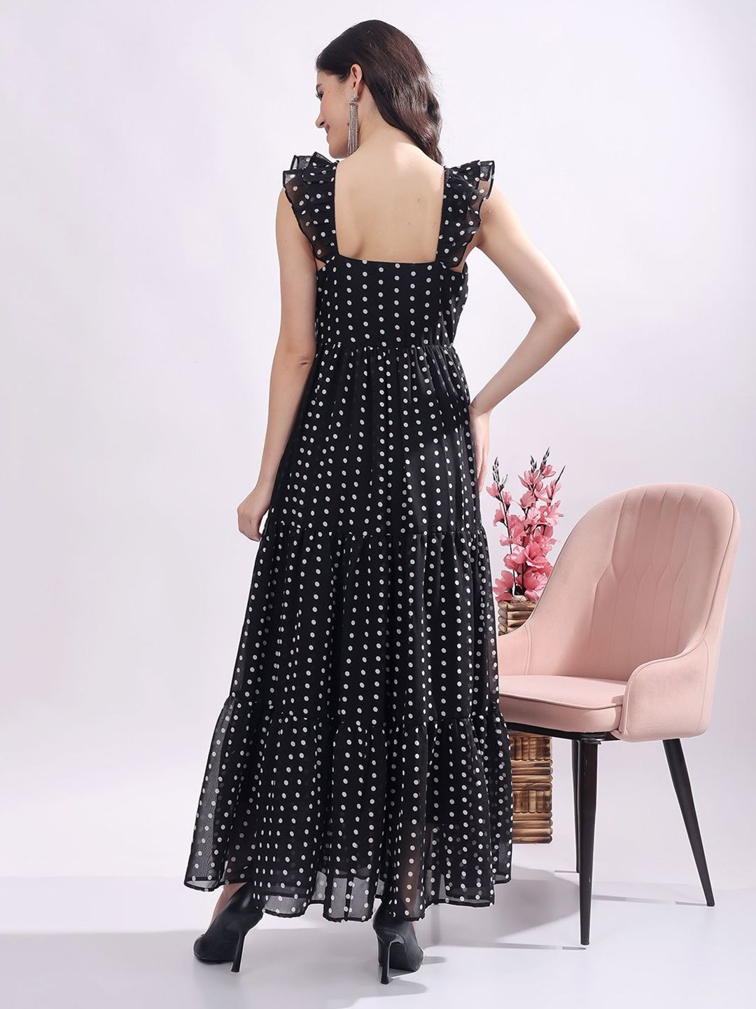 Buy R.Code by The Roadster Life Co. Women Polka Dot Tiered Fit