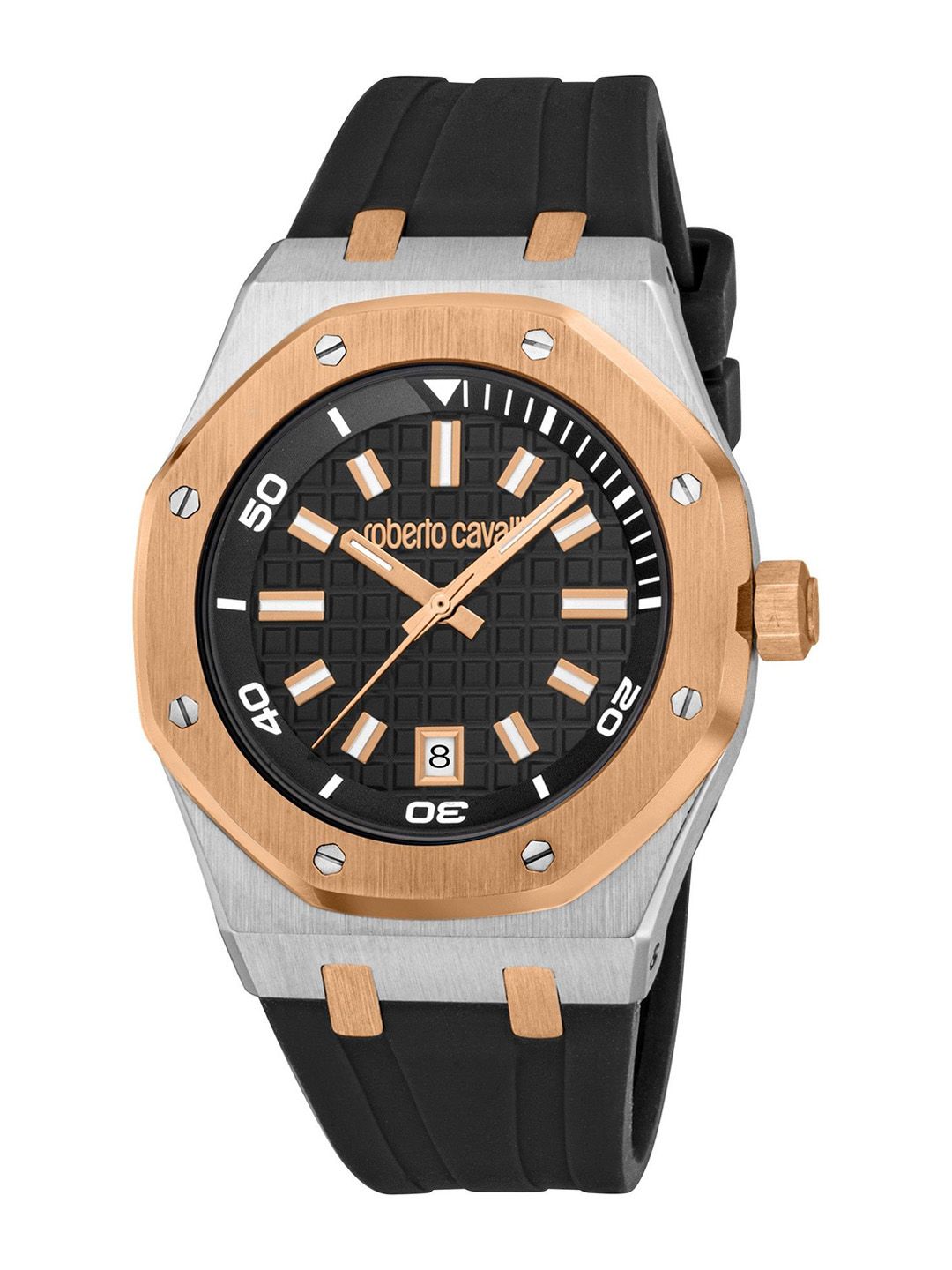 Buy Roberto Cavalli Impero Men Regular Straps Analogue Watch