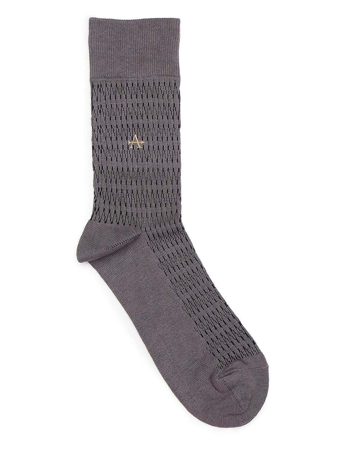 Arrow Men Patterned Pure Cotton Calf-Length Socks