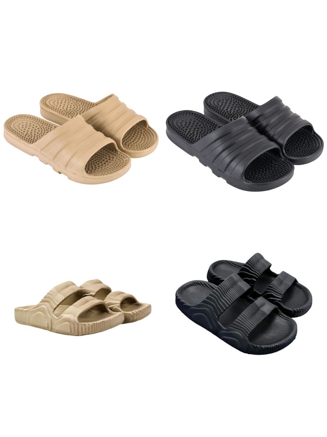 Feel alive Set of 4 Ultra-Comfortable Lightweight Sliders