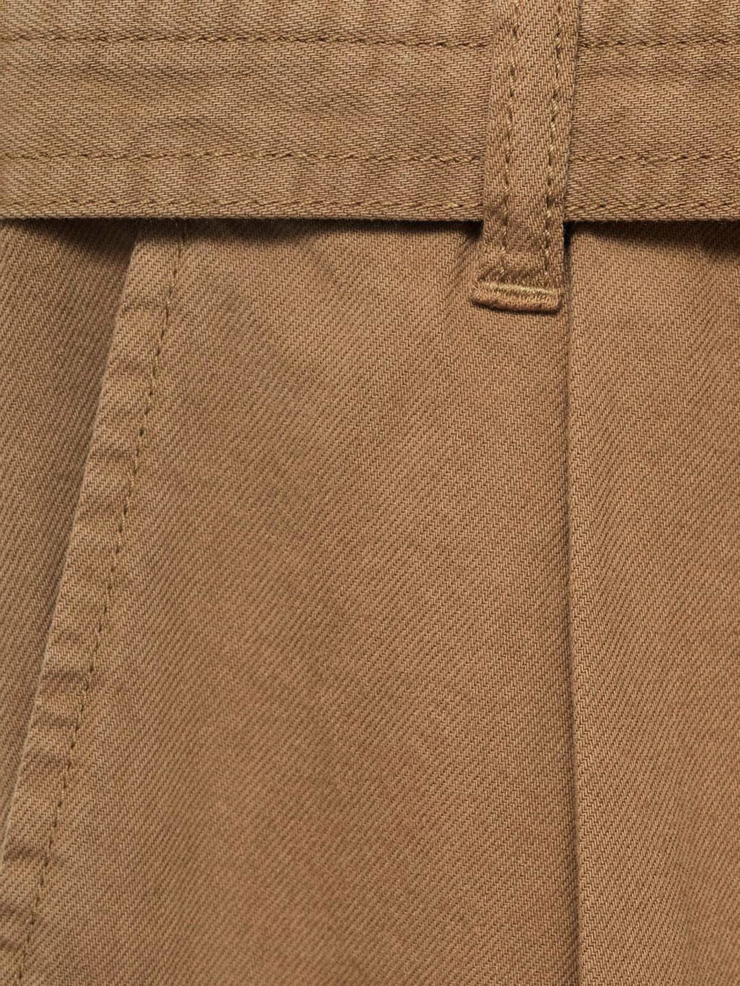 Belted Pure Cotton Jorts