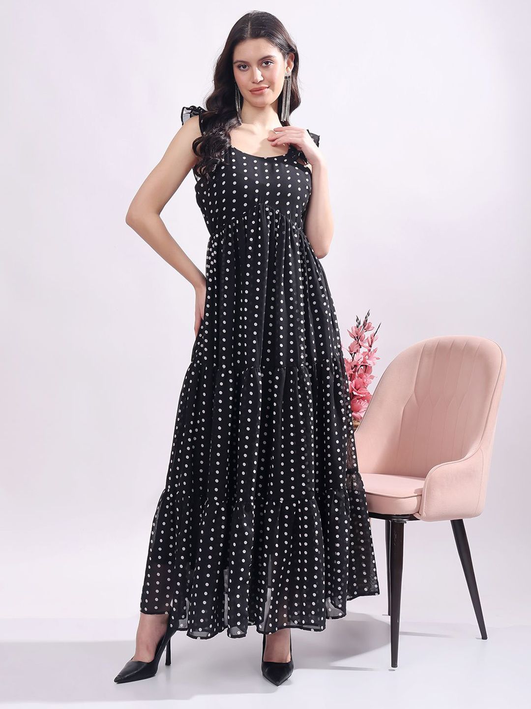 Buy R.Code by The Roadster Life Co. Women Polka Dot Tiered Fit