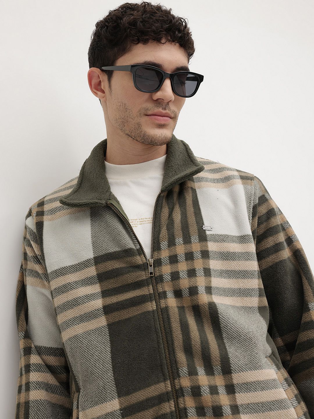 The Roadster Lifestyle Co. Checked Tailored Jacket