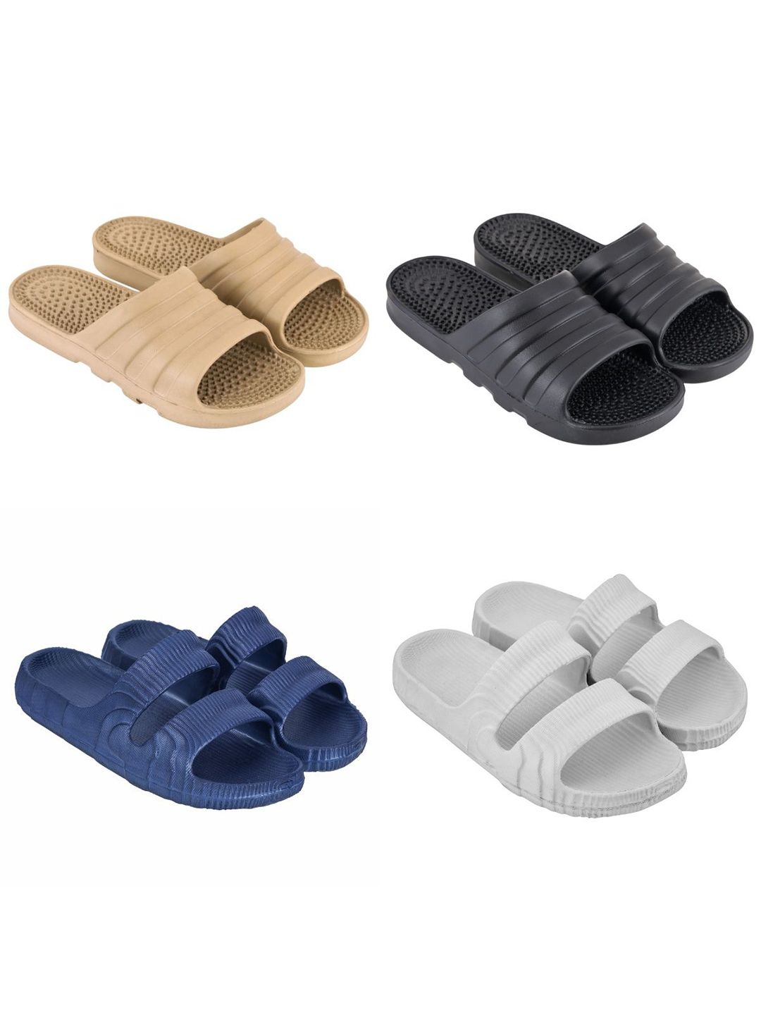 Feel alive Set Of 4 Ultra-Comfortable & Lightweight Sliders