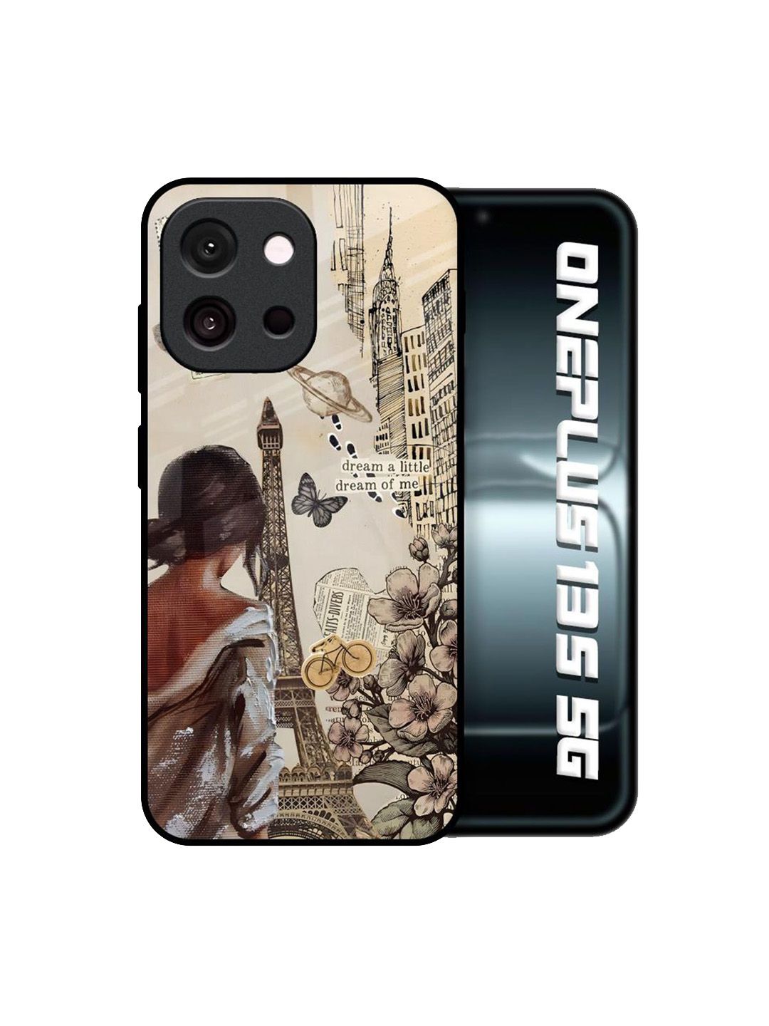 QRIOH Quirky Printed OnePlus 13s 5G Silicone Back Case