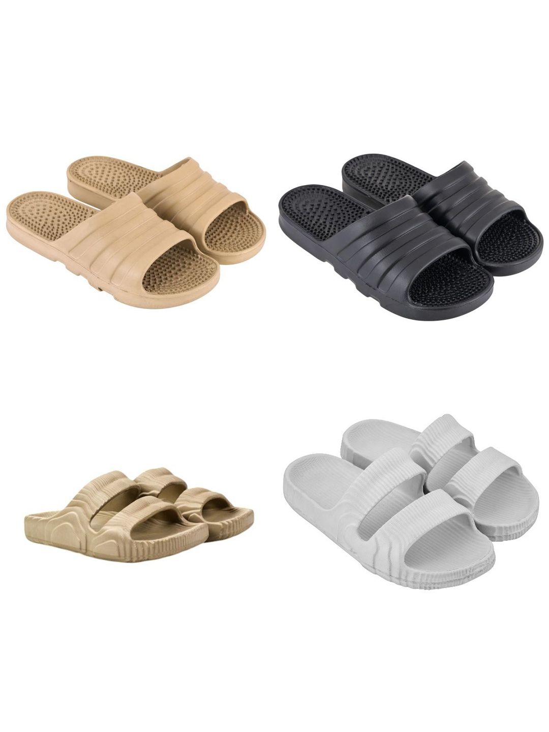 Feel alive Set Of 4 Ultra-Comfortable & Lightweight Sliders