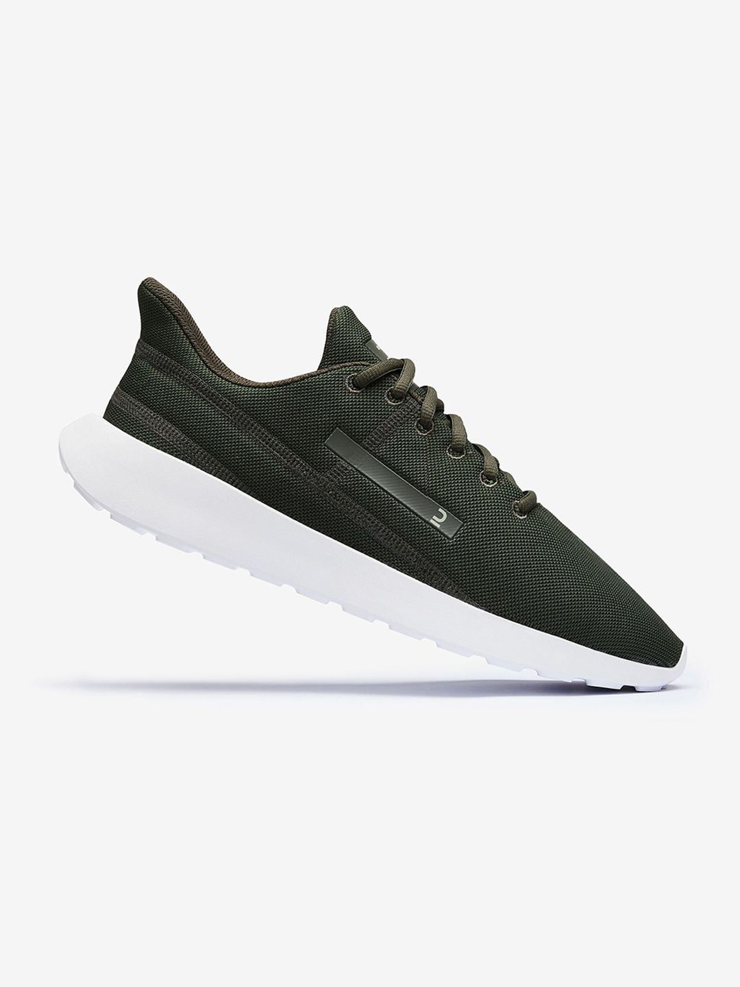 Decathlon Men Dark Khaki KLNJ BE ESSENTIAL Flexibility Walking Shoes