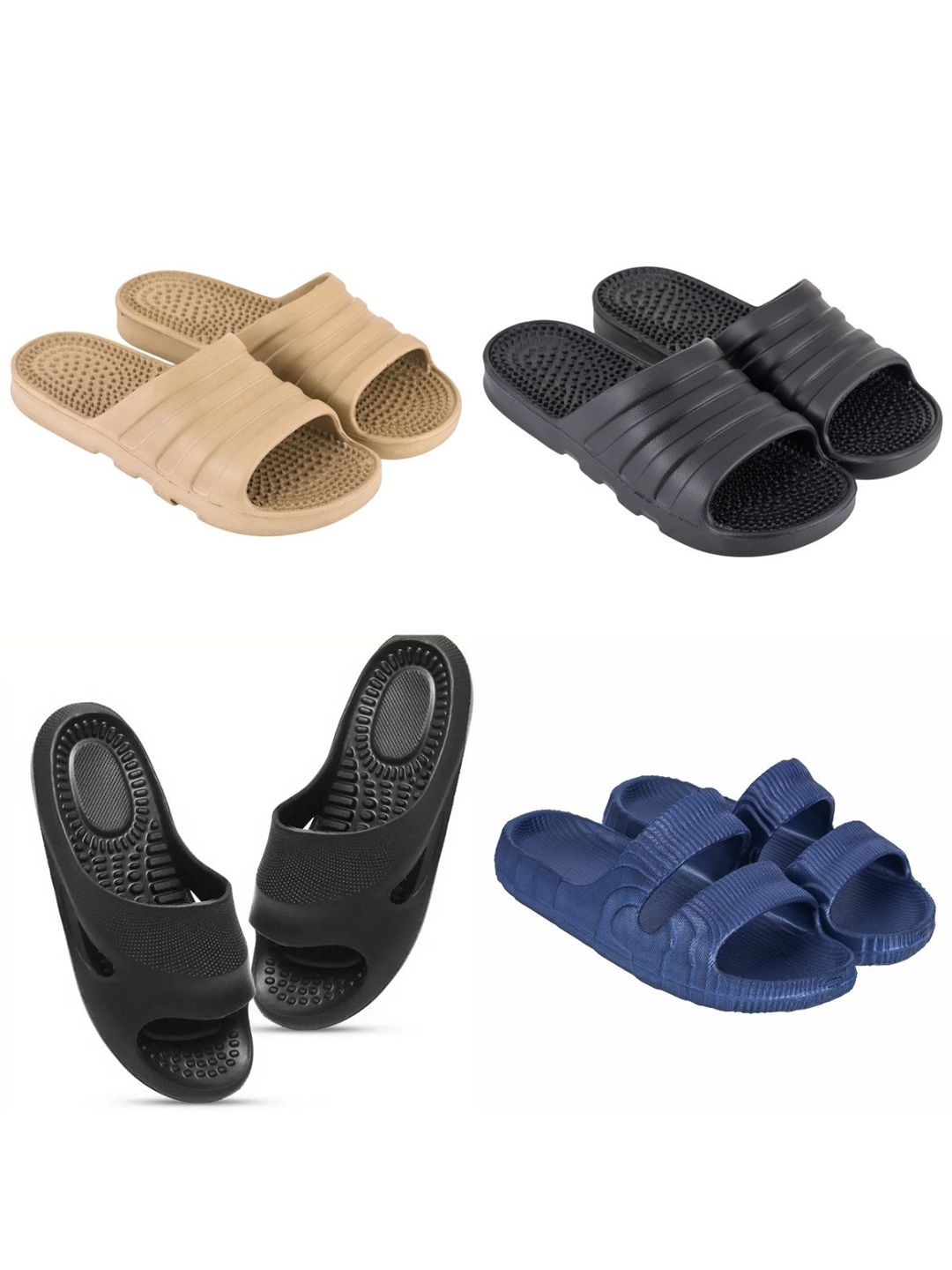 Feel alive Men Pack of 4 Sliders