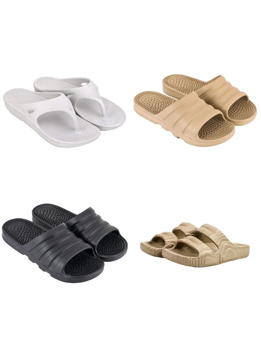 Feel alive Set of 4 Ultra-Comfortable Lightweight Sliders