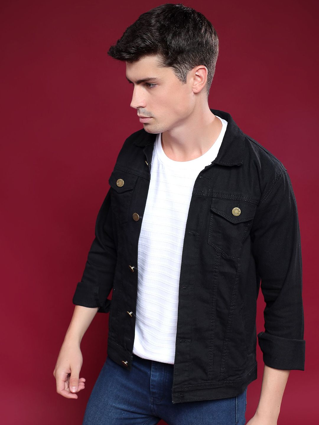 MaverIQ Regular Fit Denim Jacket
