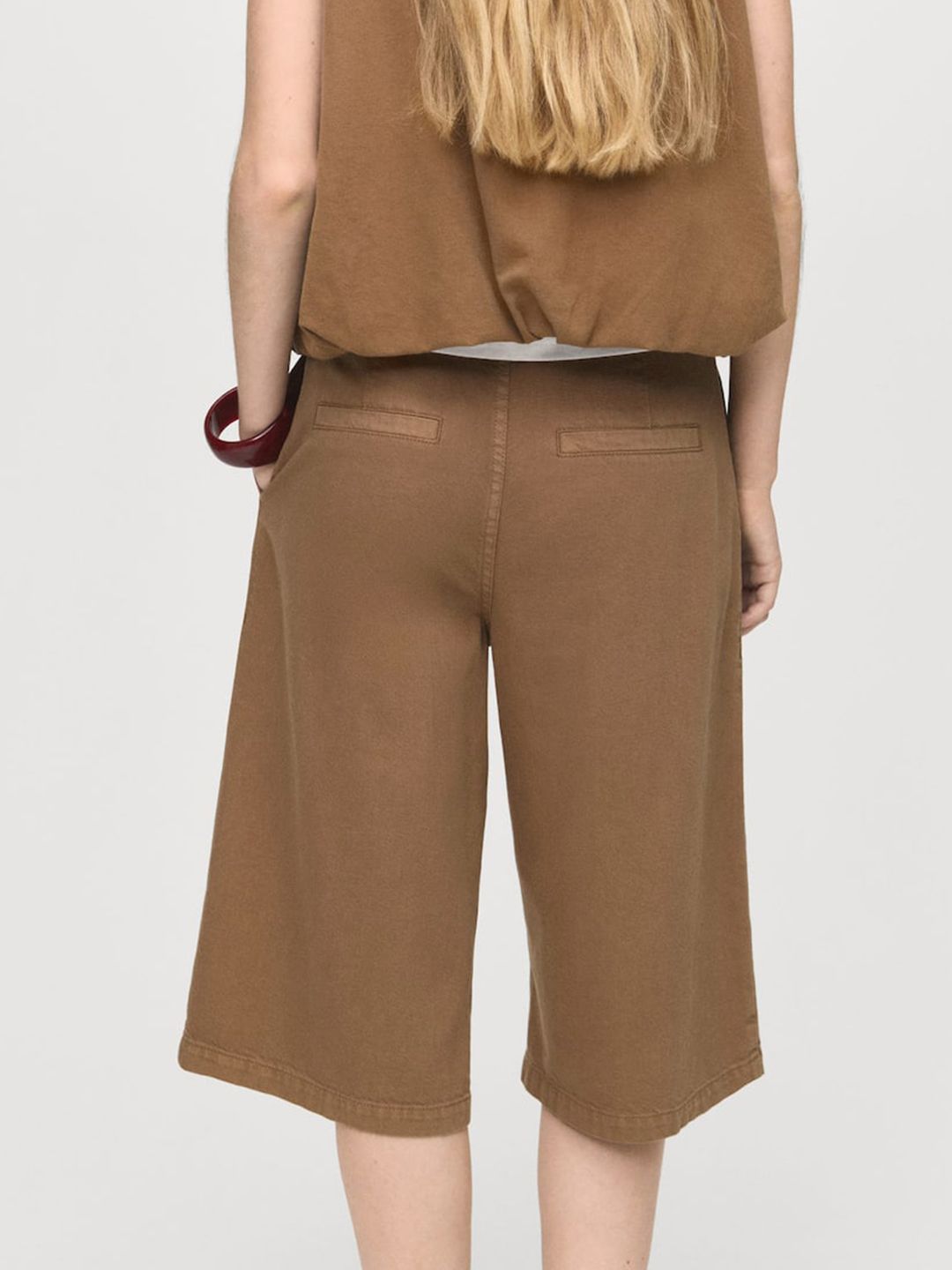 Belted Pure Cotton Jorts