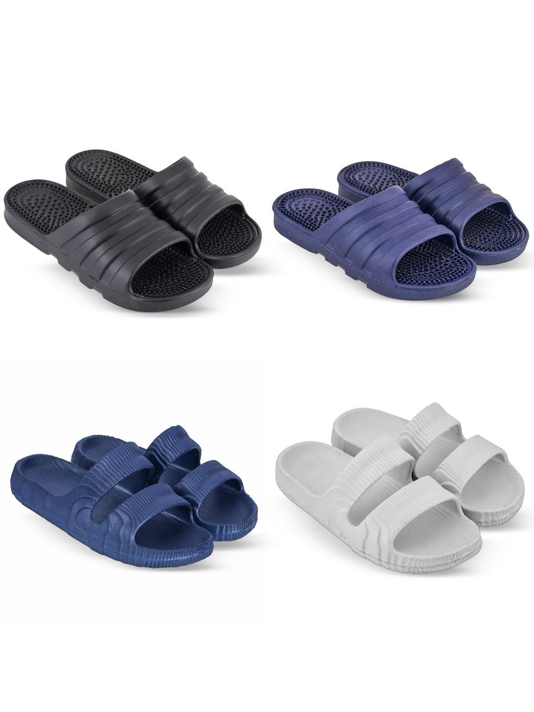 Feel alive Set Of 4 Ultra-Comfortable & Lightweight Sliders