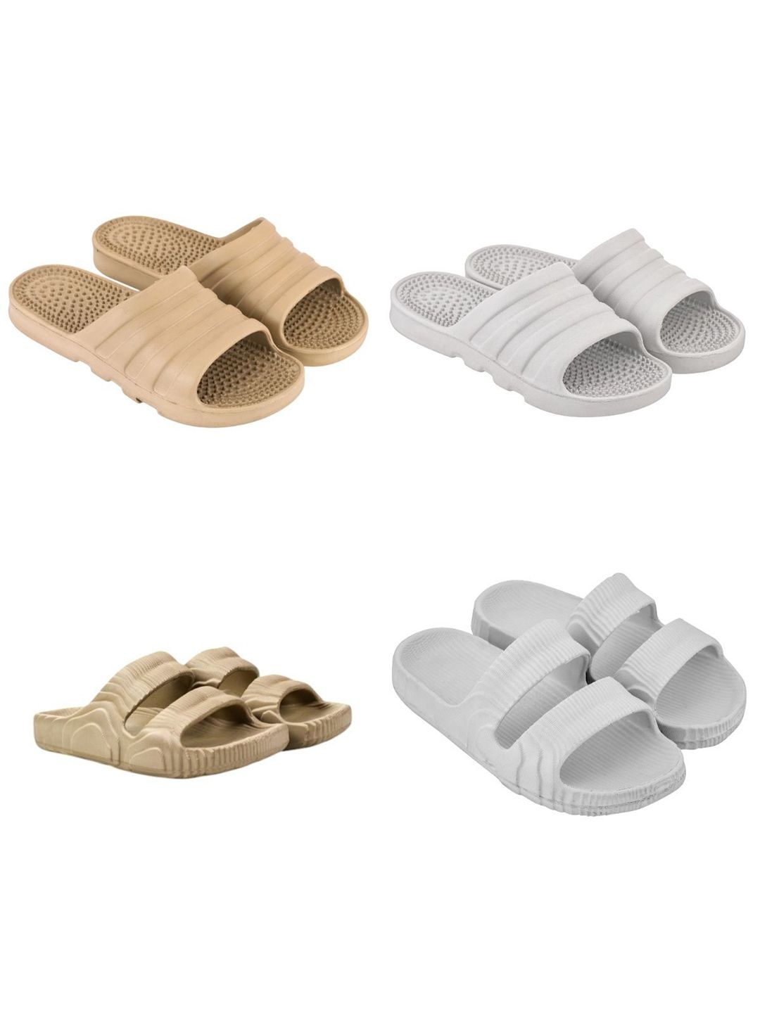Feel alive Set Of 4 Ultra-Comfortable Lightweight Sliders