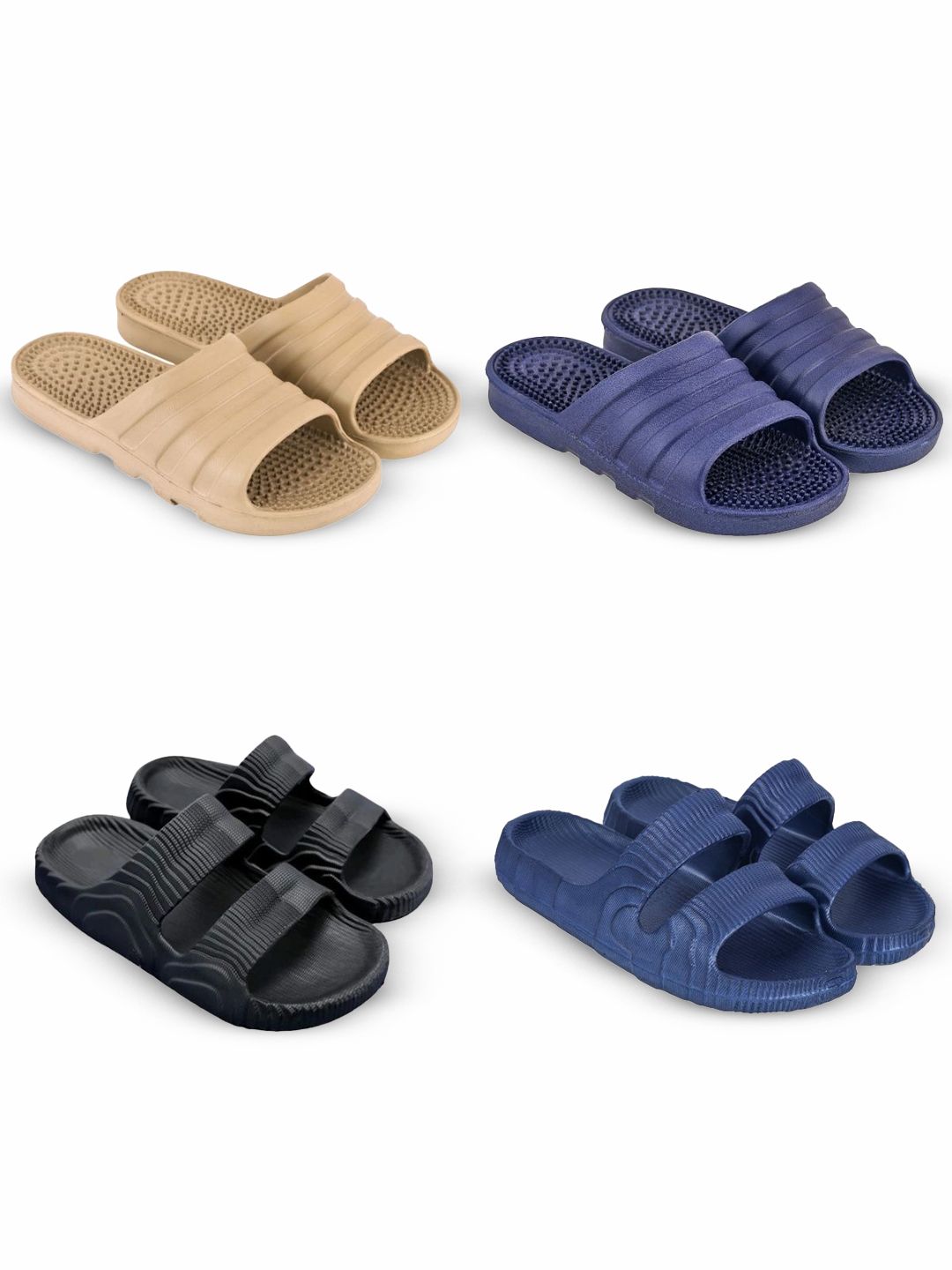 Feel alive Set Of 4 Ultra-Comfortable Sliders