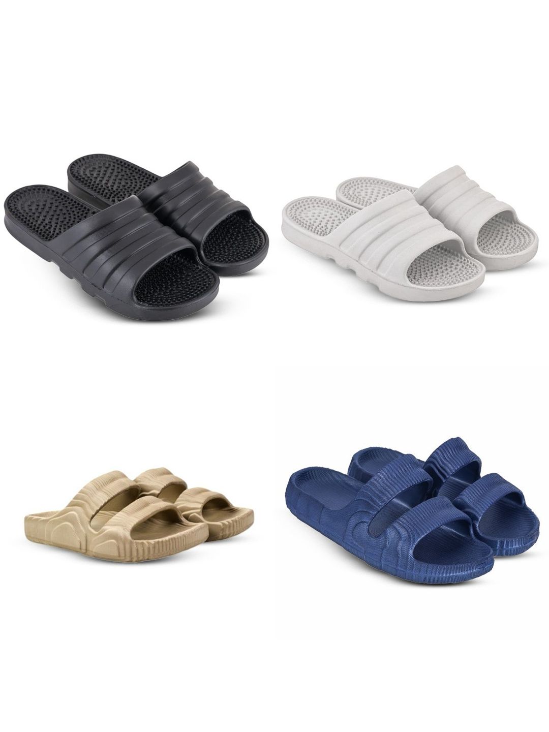 Feel alive Set Of 4 Ultra-Comfortable & Lightweight Sliders