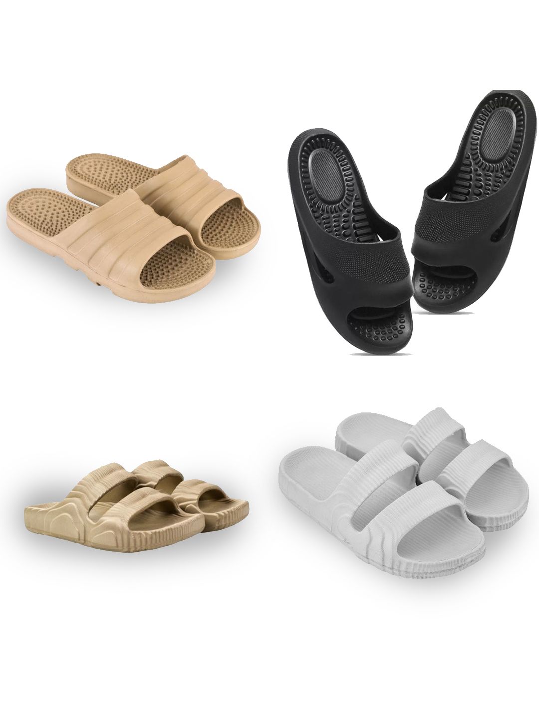Feel alive Set of 4 Ultra-Comfortable Lightweight Sliders