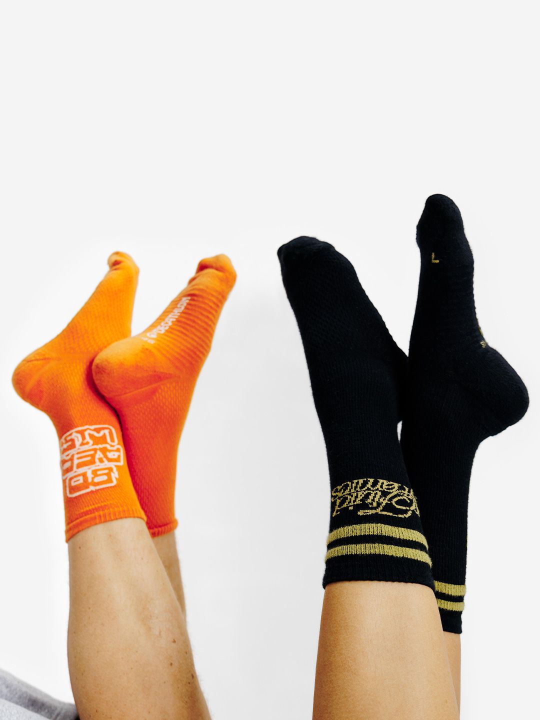 Decathlon Unisex Multicolour Stability Sports Mid-Calf Socks