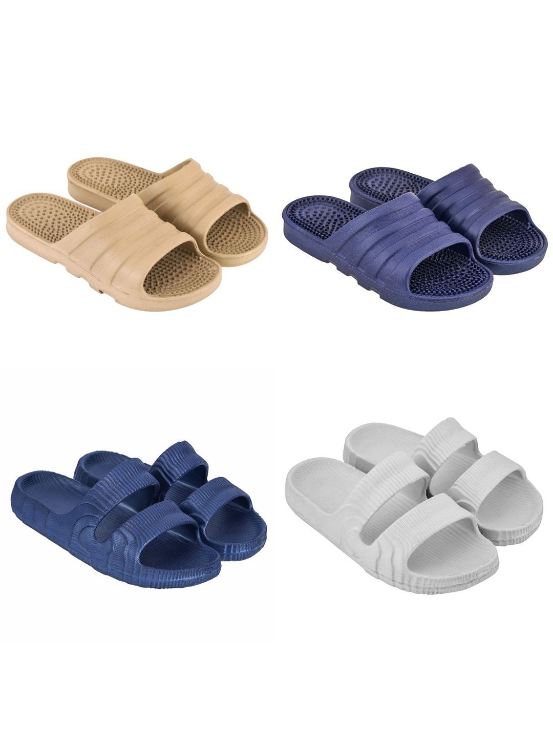 Feel alive Set Of 4 Ultra-Comfortable & Lightweight Sliders
