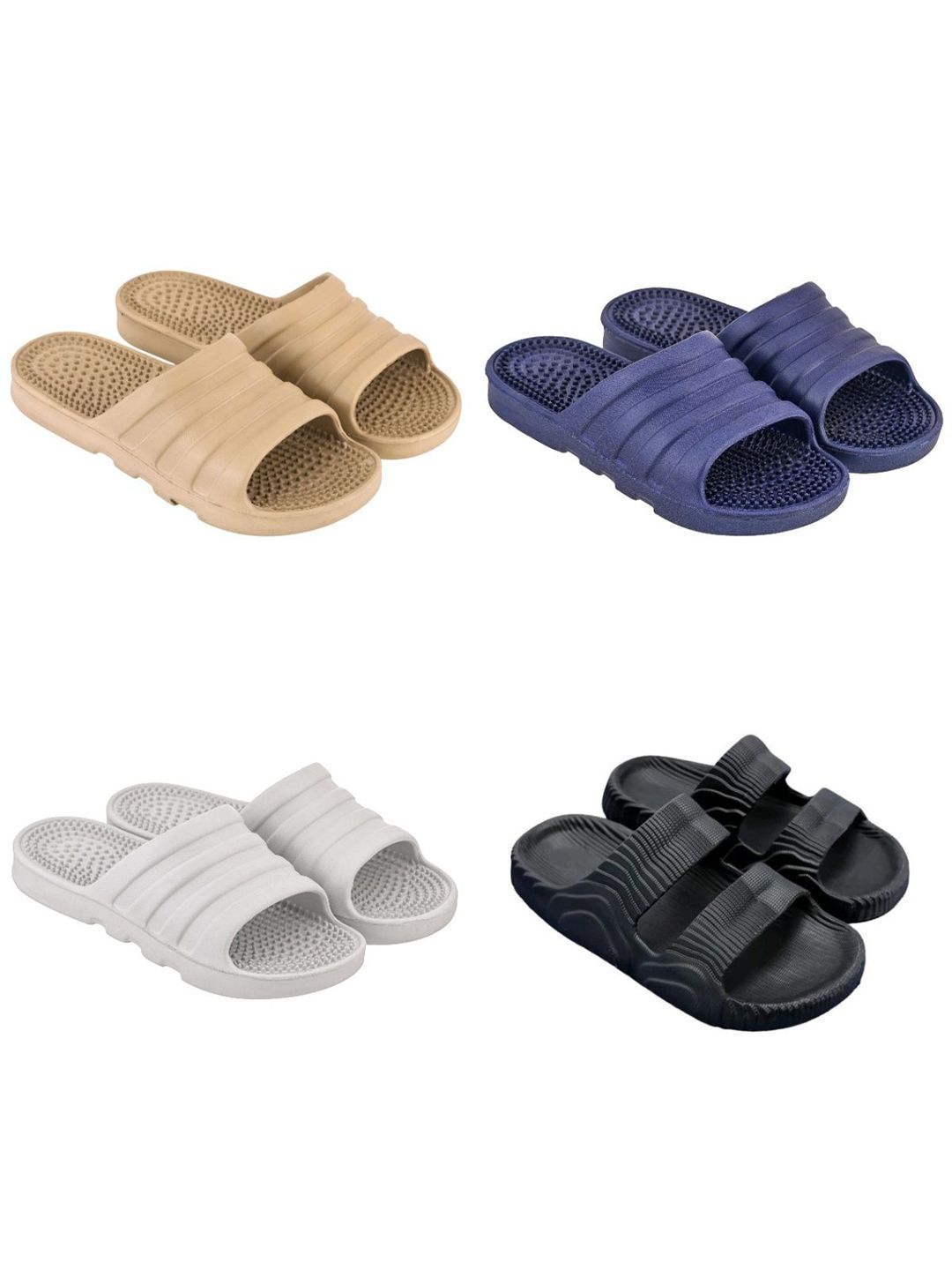 Feel alive Set Of 4 Ultra-Comfortable & Lightweight Sliders