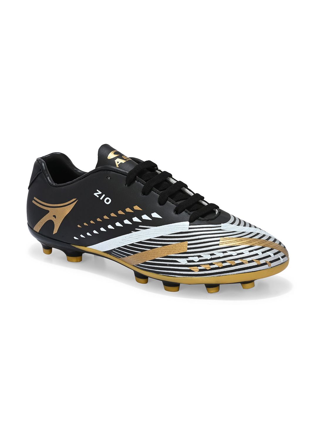 PRO ASE Men Zio Printed Football Shoes with Rubber Studs