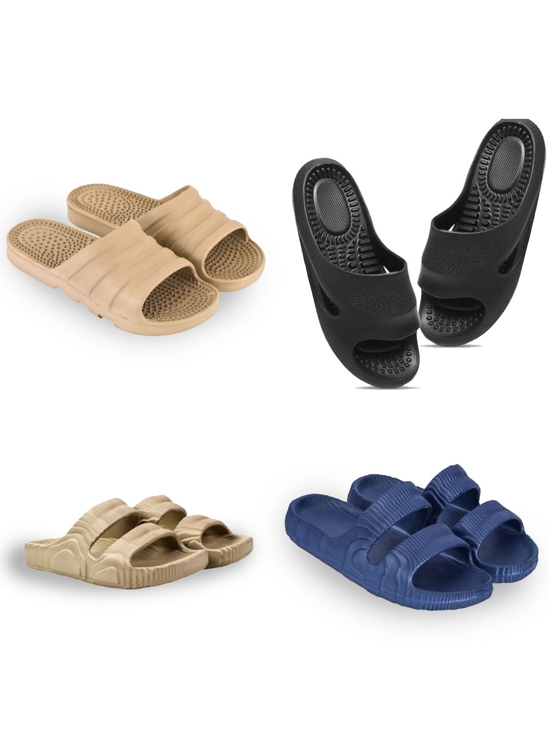 Feel alive Set Of 4 Ultra-Comfortable & Lightweight Sliders