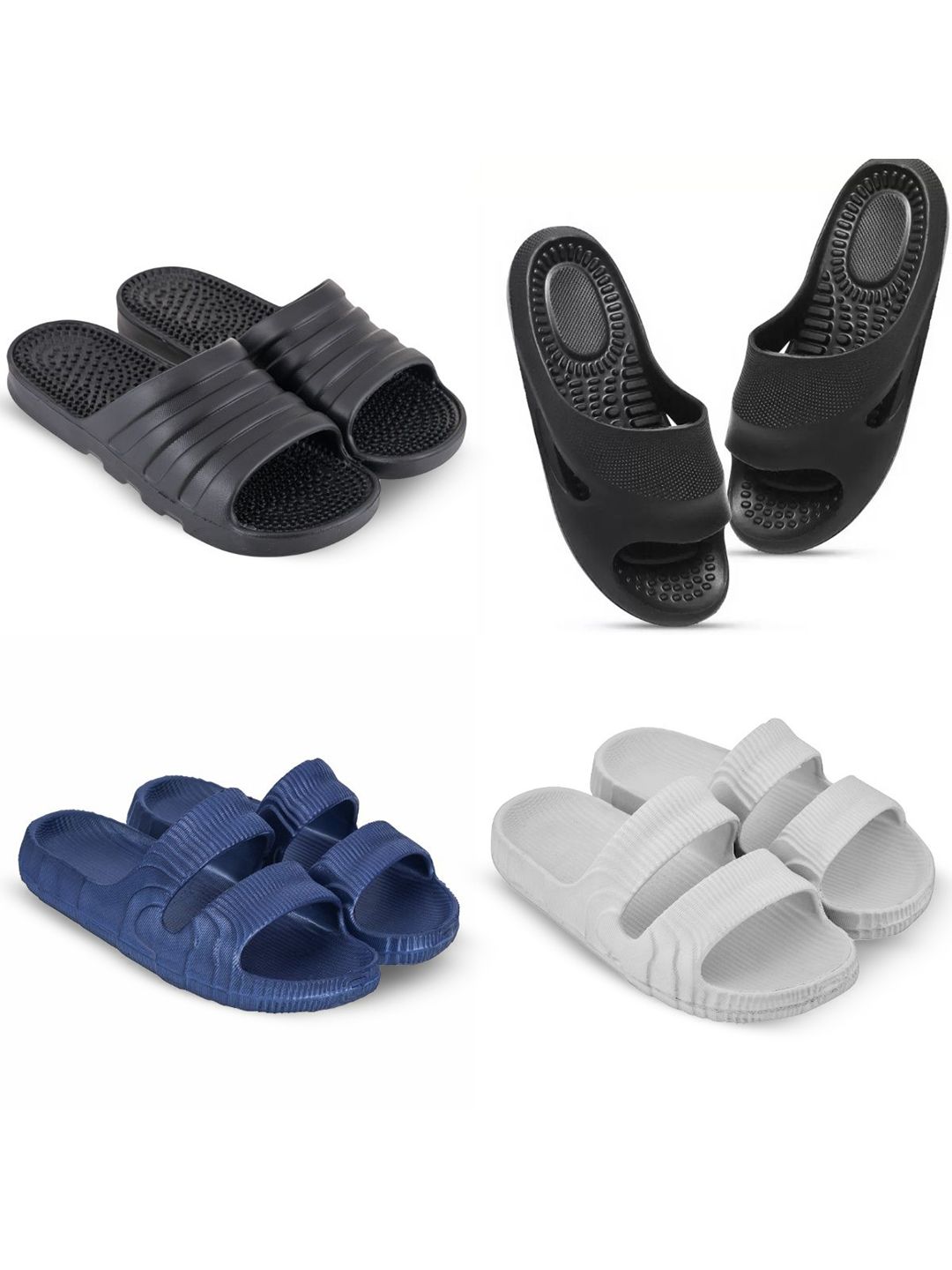 Feel alive Set Of 4 Ultra-Comfortable & Lightweight Sliders