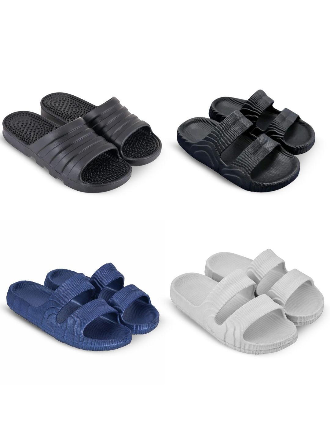 Feel alive Set Of 4 Ultra-Comfortable & Lightweight Sliders