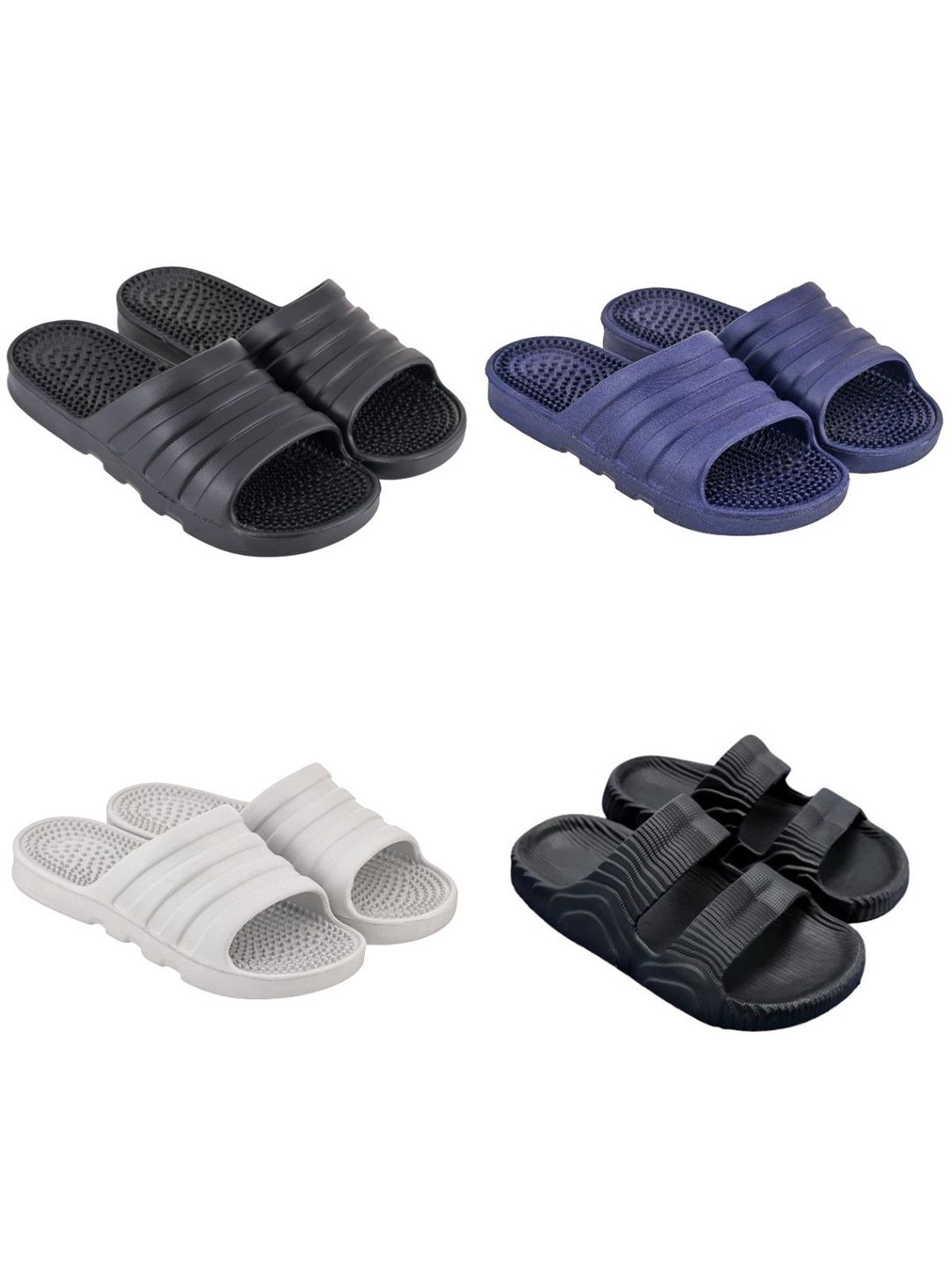 Feel alive Set Of 4 Ultra-Comfortable & Lightweight Sliders