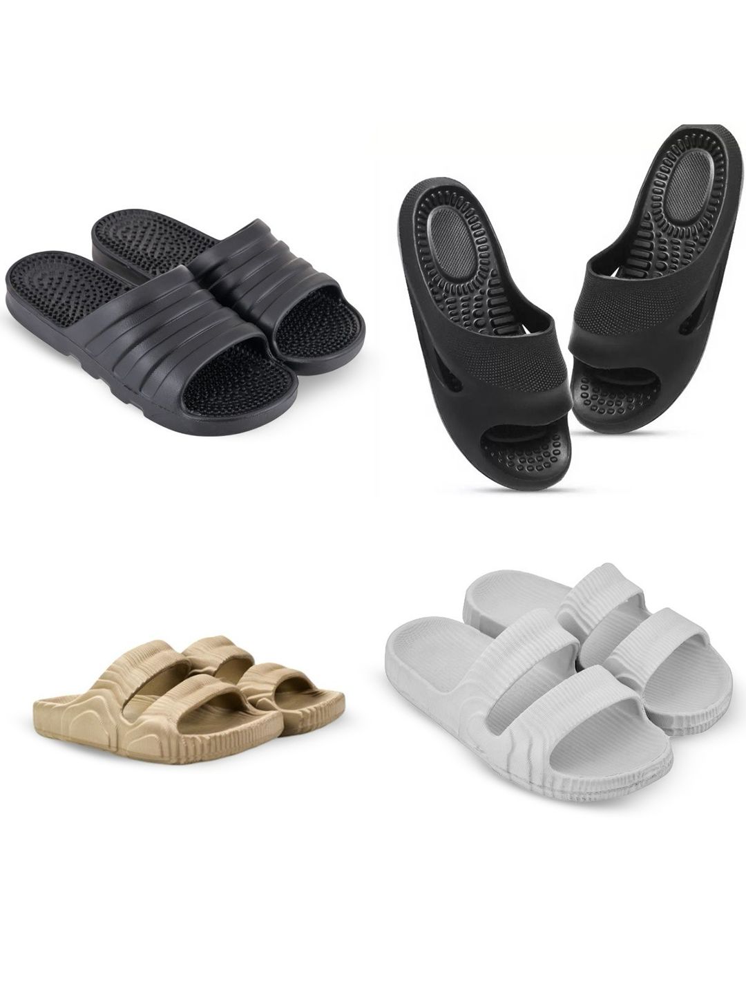 Feel alive Set Of 4 Ultra-Comfortable & Lightweight Sliders