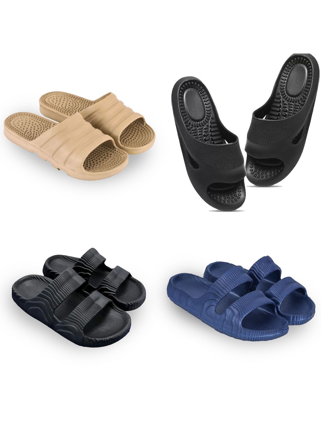 Feel alive Set Of 4 Ultra-Comfortable Sliders