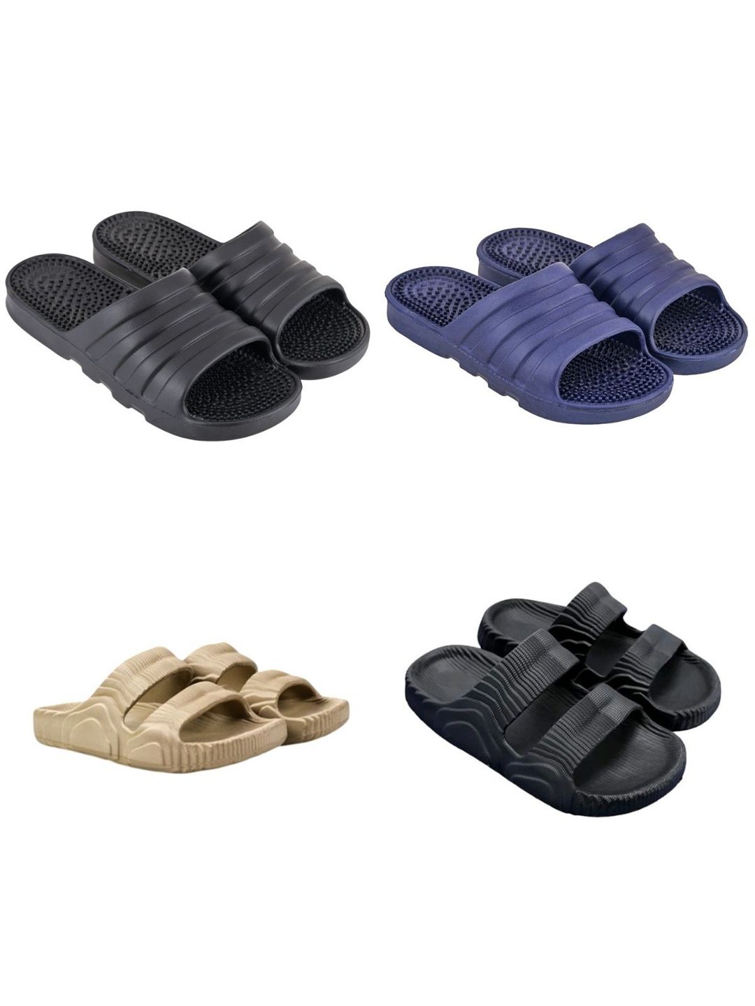 Feel alive Set Of 4 Ultra-Comfortable & Lightweight Sliders