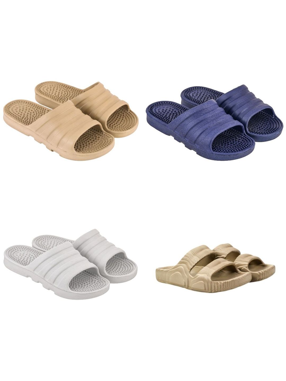 Feel alive Set Of 4 Ultra-Comfortable & Lightweight Sliders