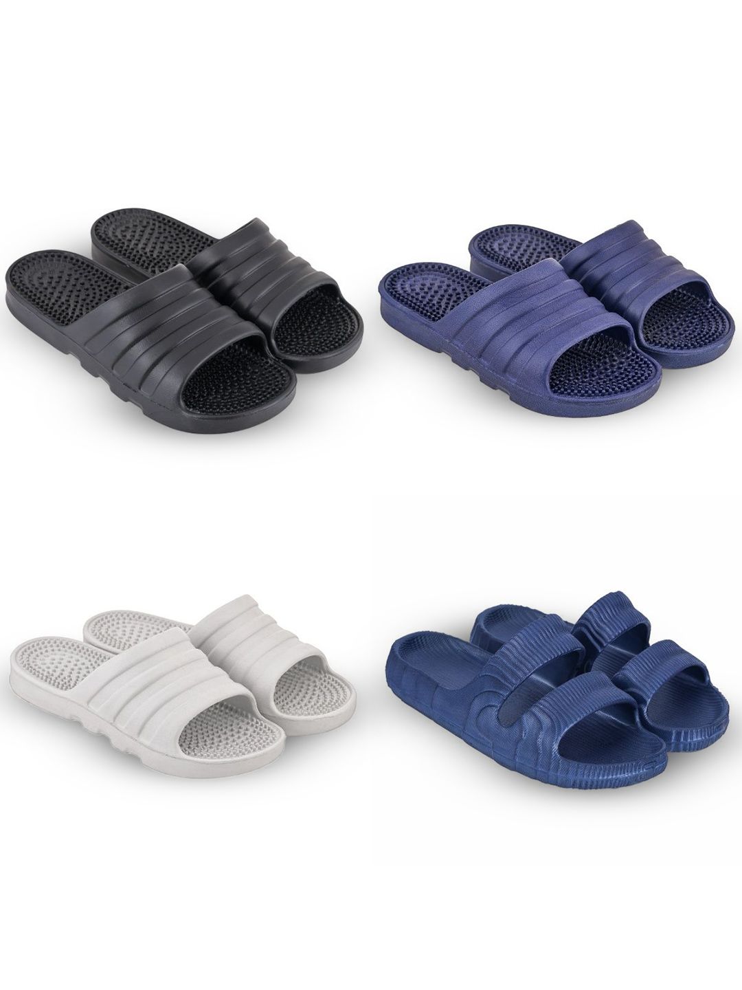 Feel alive Set Of 4 Ultra-Comfortable & Lightweight Sliders