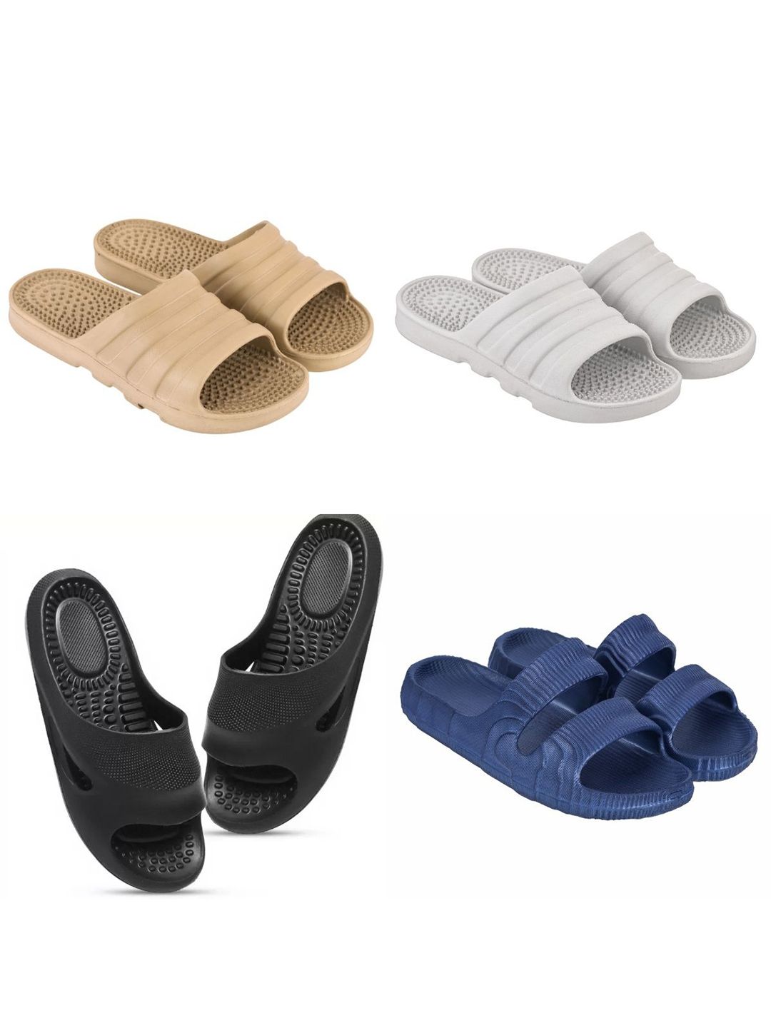Feel alive Set Of 4 Ultra-Comfortable & Lightweight Sliders