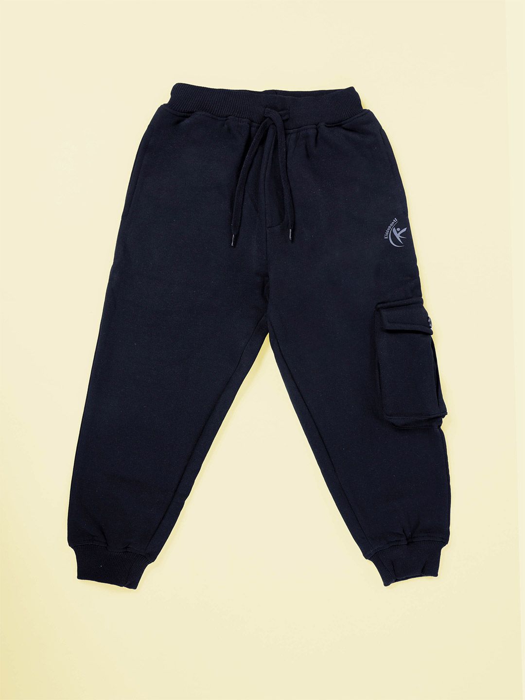 KiddoPanti Boys Fleece Cargo Joggers