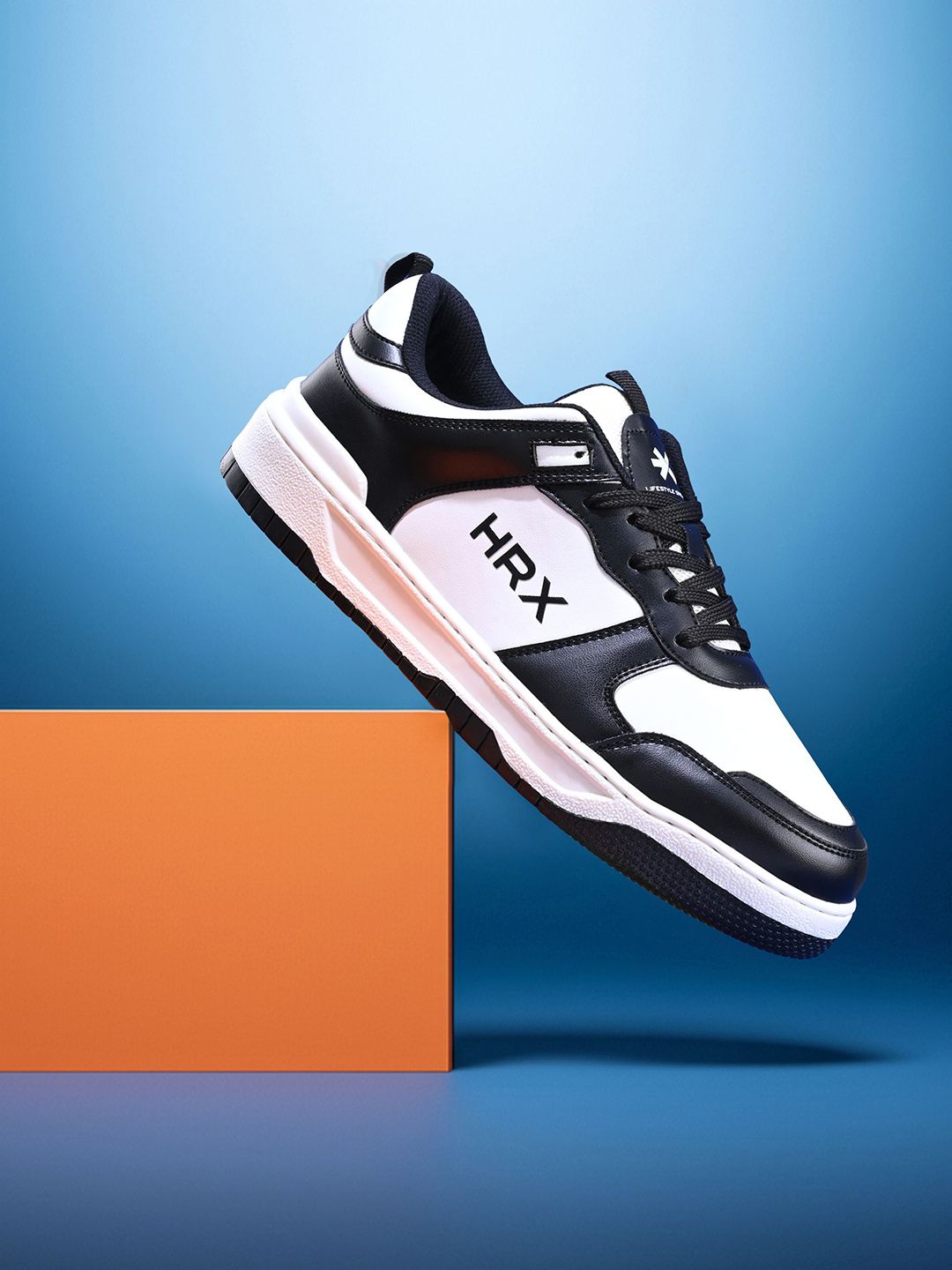 HRX by Hrithik Roshan Women Colourblocked Lace-Ups Round Toe Sneakers