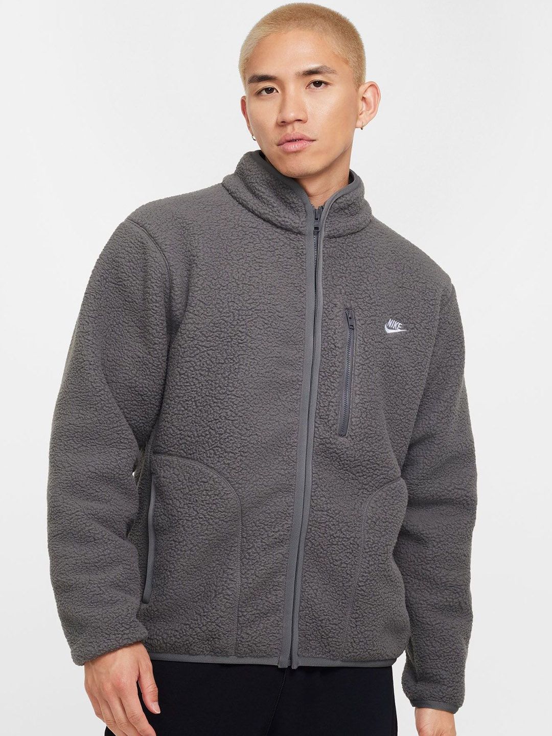 men's nike sportswear club fleece bomber jacket