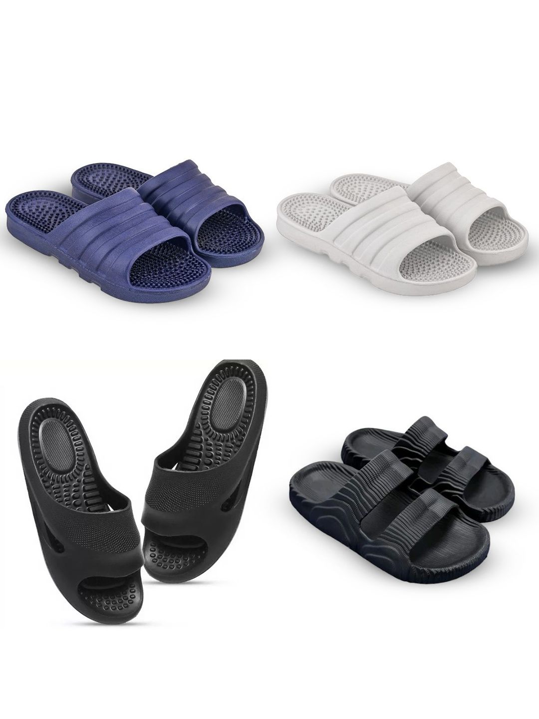 Feel alive Men Set of 4 Lightweight Sliders