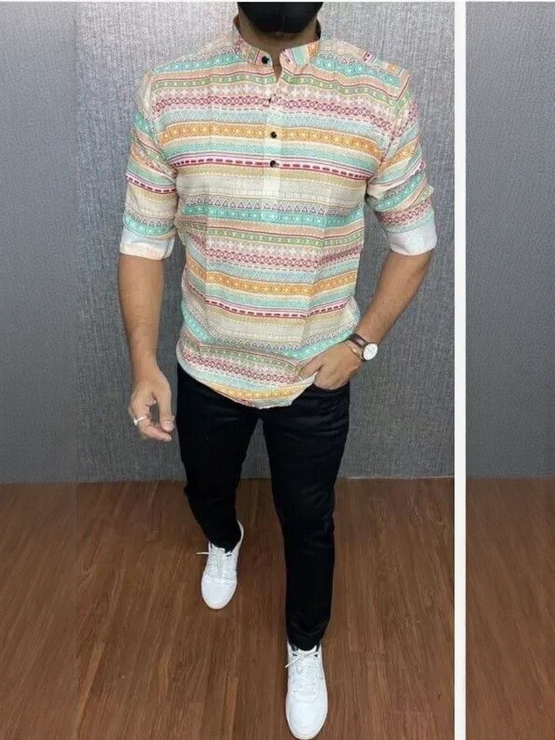 Acnos Men Multi Kurtas