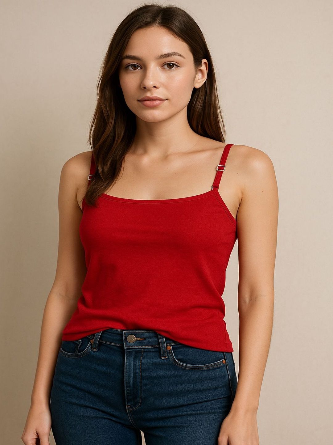 Cortica Women Pack of 2 Cotton Camisoles