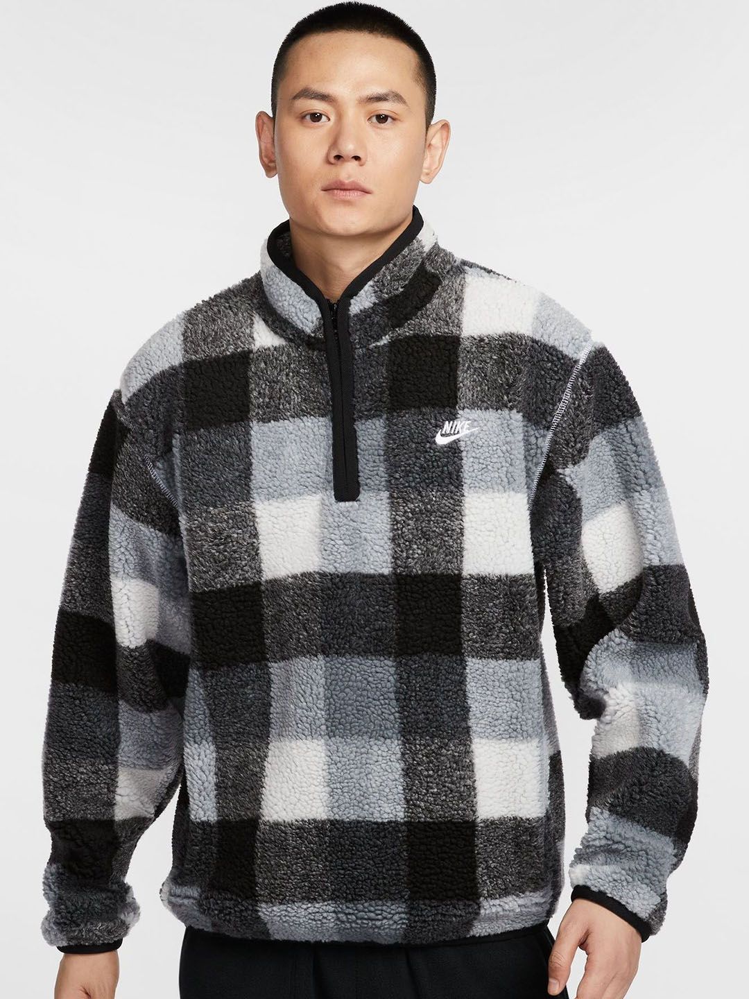 Buy Nike Club Men's Winterized Half-Zip Jacket - Jackets for Men