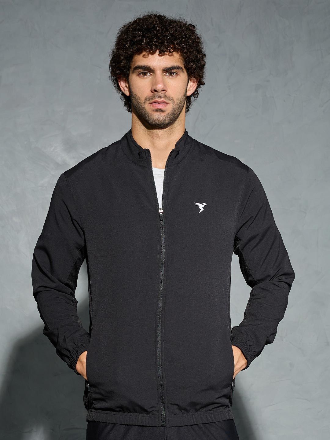 Technosport Mock Collar Antimicrobial Training Jacket