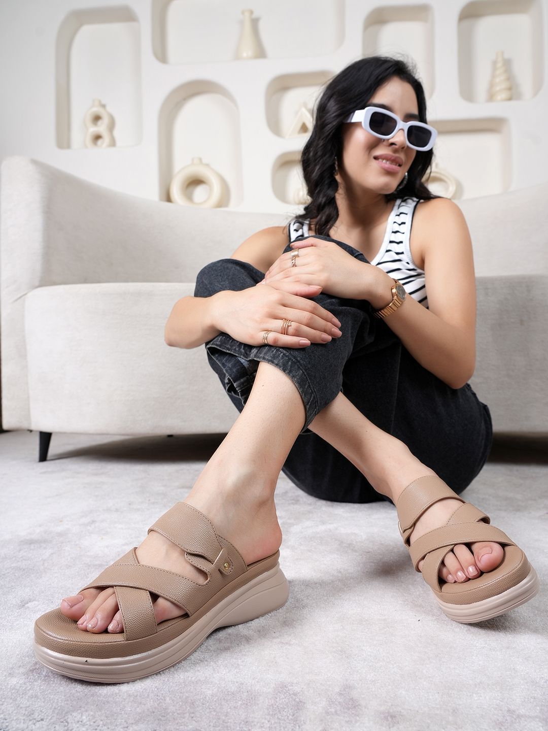 Roadster Roadster Women Flatform Heel Sandals