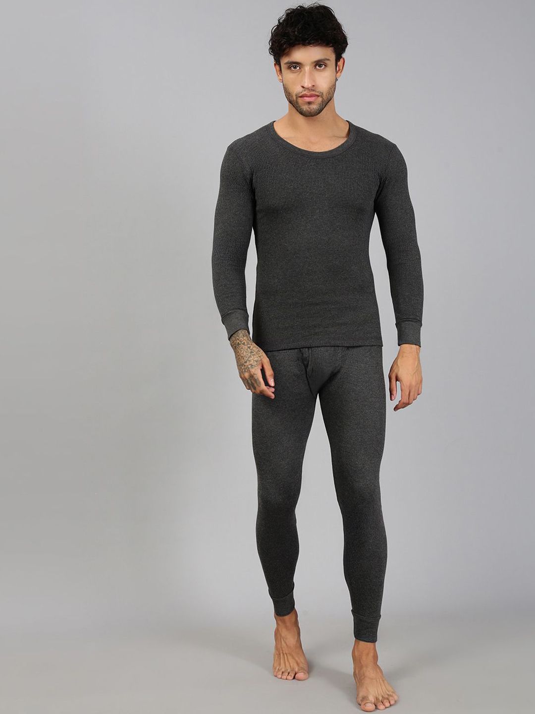 Lux Cozi Men Pure Cotton Thermal Bottoms
