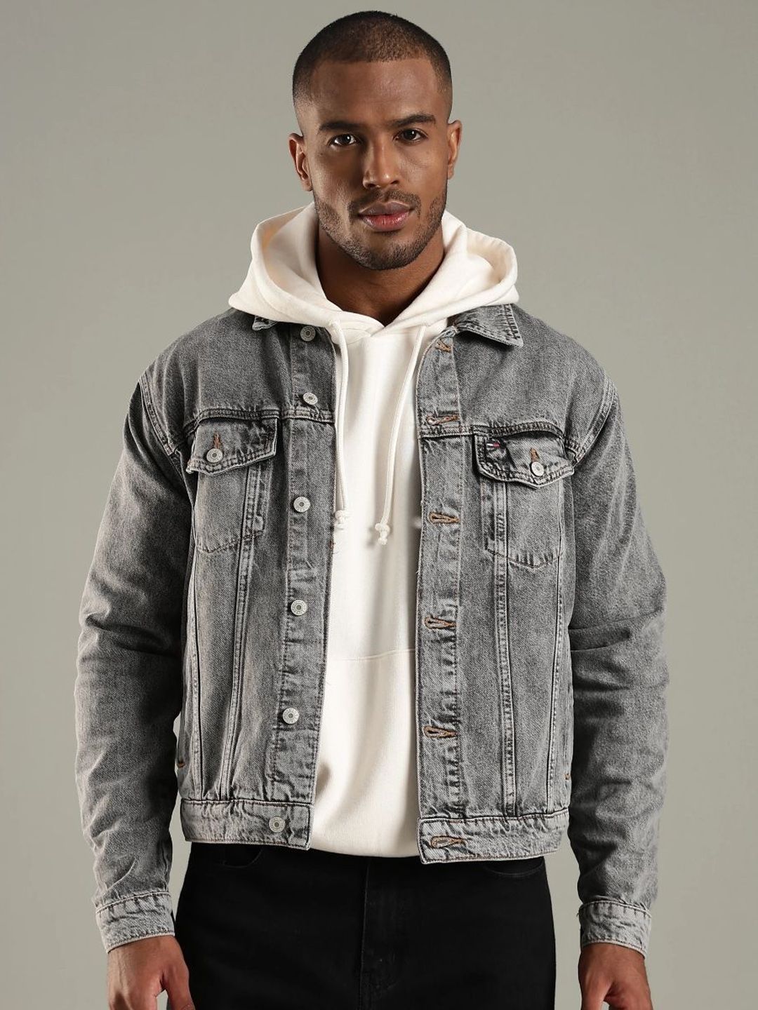 Tommy Hilfiger Colourblocked Denim Jacket