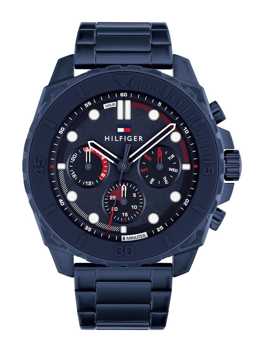 Tommy Hilfiger Tommy Hilfiger Men Morgan Dial & Stainless Steel Straps Analogue Watch TH1710691